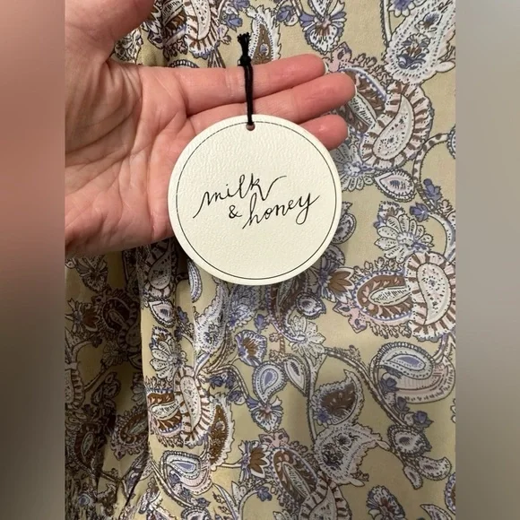 NWT Milk & Honey Blouse - Picture 7 of 10